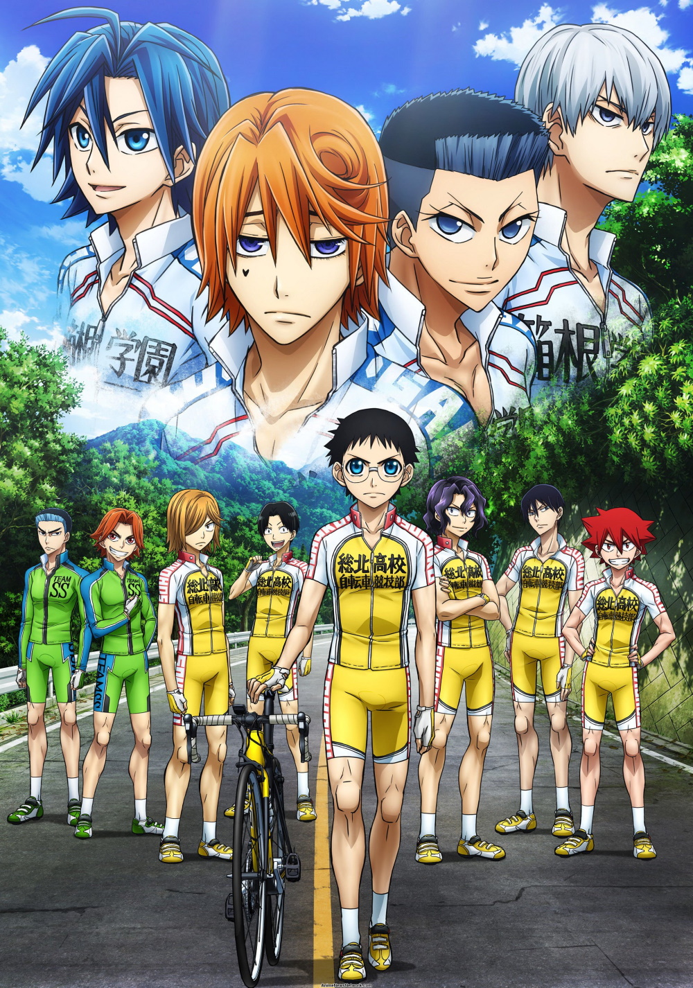 رکاب‌زنان کوهستان (Yowamushi Pedal)