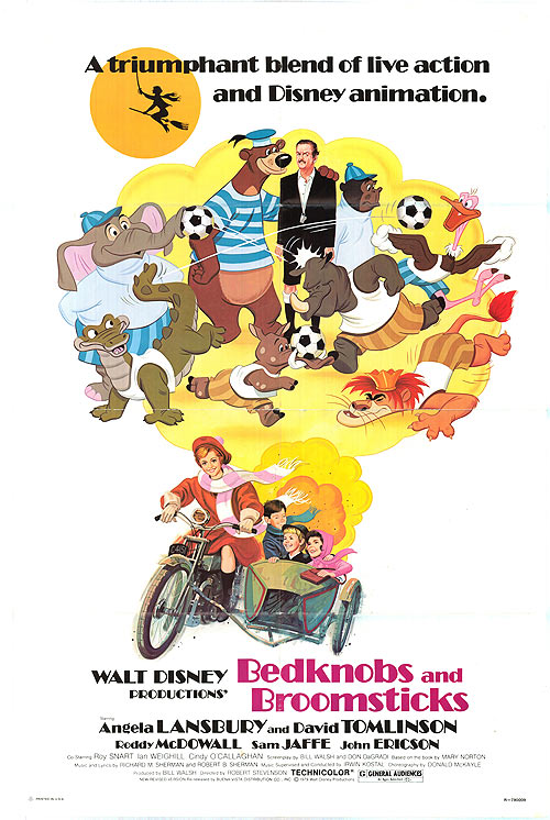 تختخواب سحرآمیز (Bedknobs and Broomsticks)