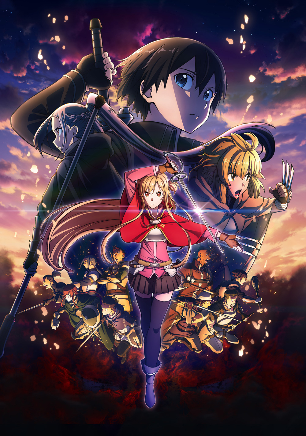 هنر شمشیرزنی آنلاین پیشرو آریا یک شب بدون ستاره (Sword Art Online the Movie: Progressive – Scherzo of Deep Night)