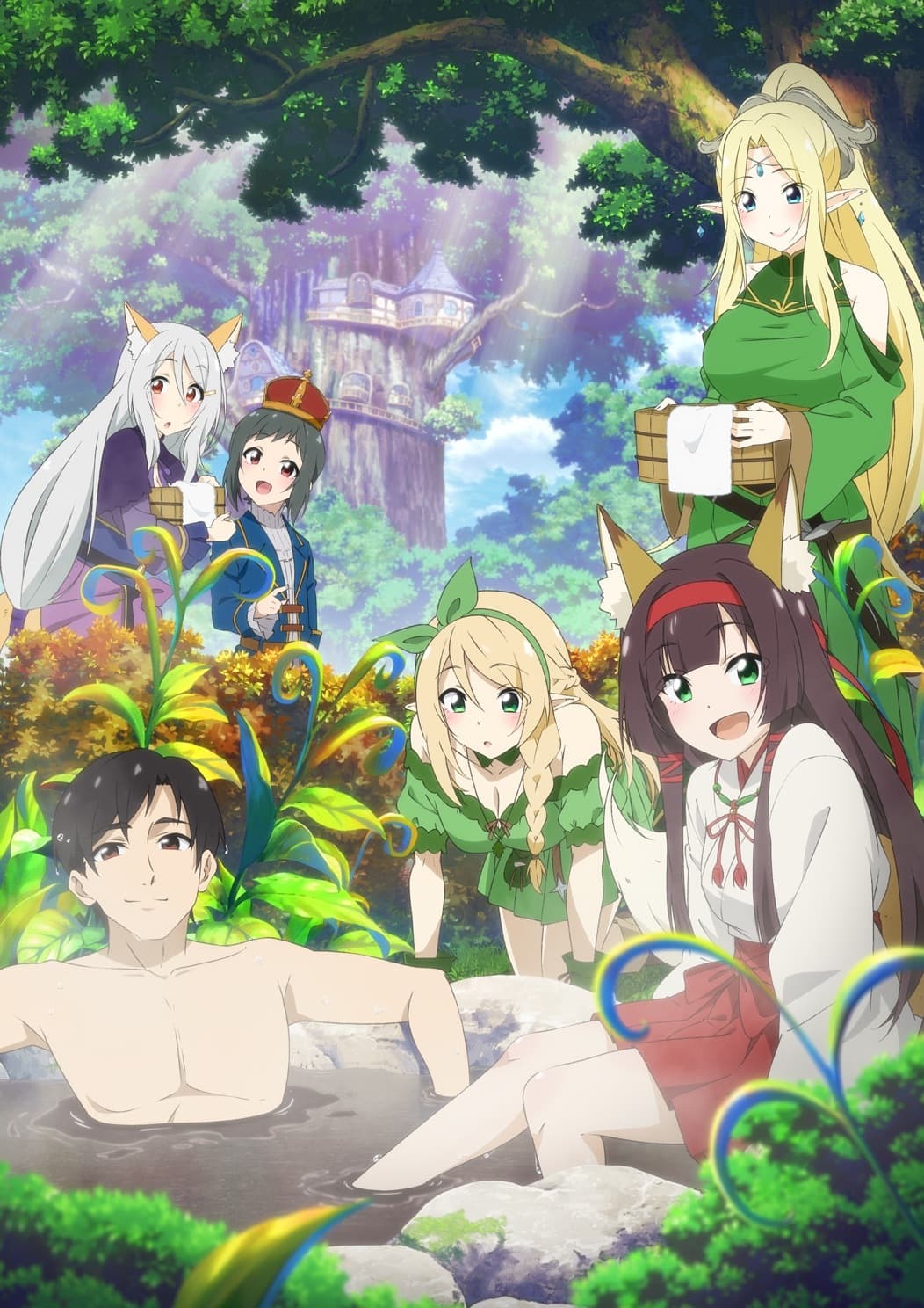 بهشت چشمه های آب گرم (Isekai Onsen Paradise)