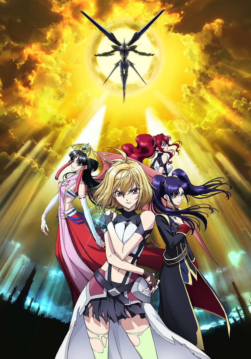 کراس آنجو: از فرشته و اژدها عبور می کند (Cross Ange: Rondo of Angel and Dragon)